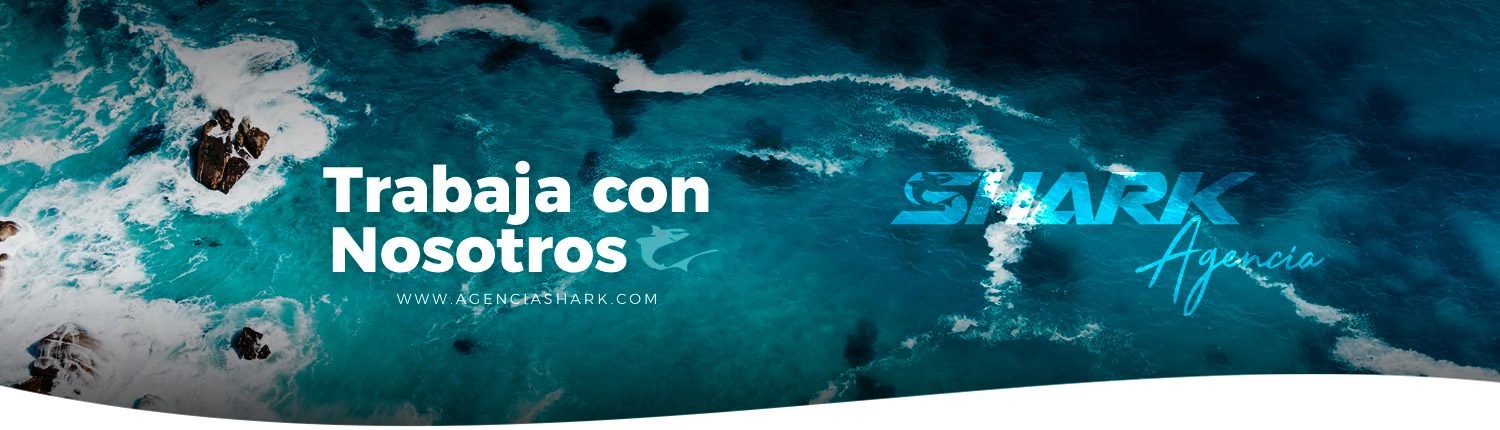 banner Trabaja con nosotros colombia mexico panama agencia digital shark